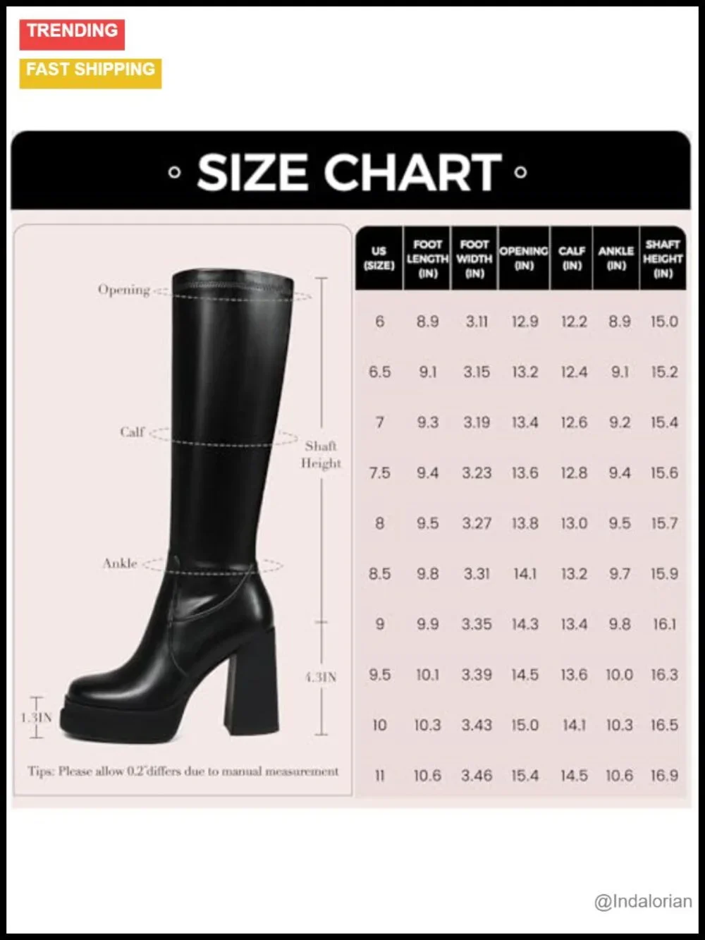 Women's Knee High Boots - Round Toe Chunky Heel Tall Boots, Faux Leather